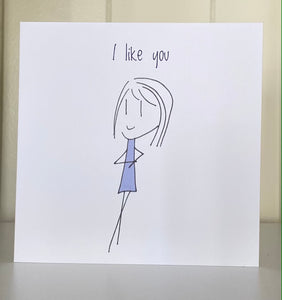 Valentines - I like you