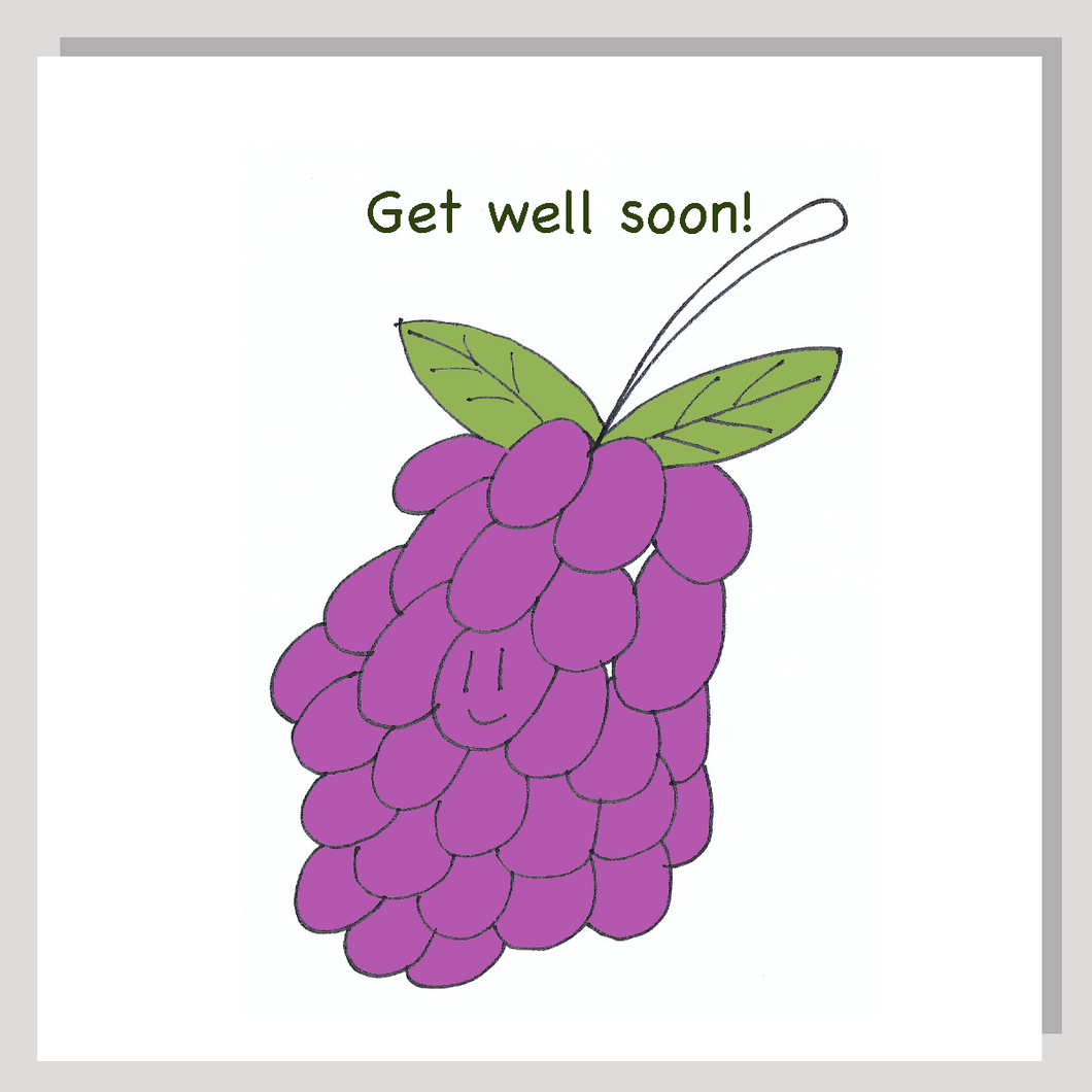 Get well soon card