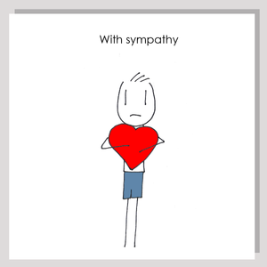 Sympathy card male